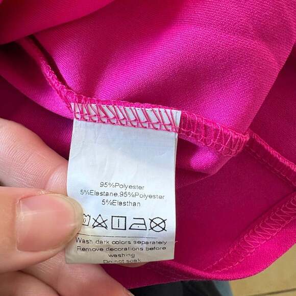 GRACE KARIN Women's One Shoulder Ruffle Slit Midi Dress - Picture 11 of 11